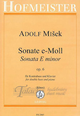 Sonate e-Moll für Kontrabass und Klavier, op. 6